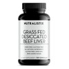 Nutralistix Grass Fed Desiccated Beef Liver – Pasture Raised Capsules