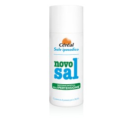 Novosal, Sale iposodico, Si Usa Come un Normale Sale da Cucina, Per chi Vuole Ridurre L'Apporto di Sodio, Con 28.5% di Potassio, 300 gr