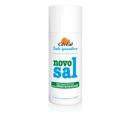 Novosal, Sale iposodico, Si Usa Come un Normale Sale da Cucina, Per chi Vuole Ridurre L'Apporto di Sodio, Con 28.5% di Potassio, 300 gr