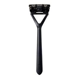 Leaf Razor + Blades - Black, 1 Razor + 10 Blades