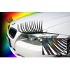 CarLashes Iridescent Rainbow Car Eyelashes, Special Edition, Hand Airbrushed, Miles