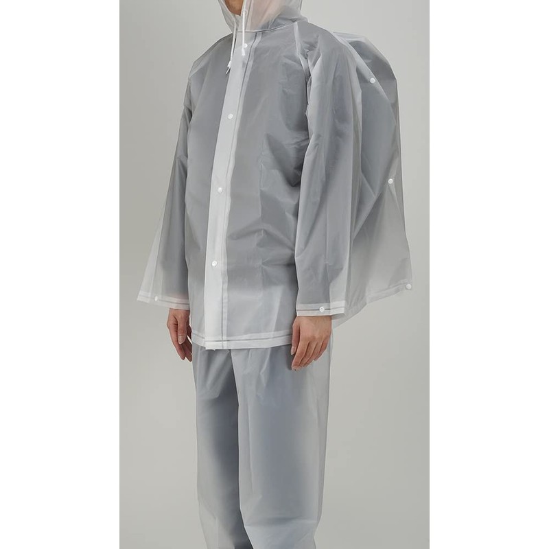 Kajimeiku Rain Suit, Backpack, Top and Bottom Set, Eco-friendly EVA