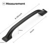 Ravinte 10 Pack Black Cabinet Pulls 5 Inch Kitchen Cabinet