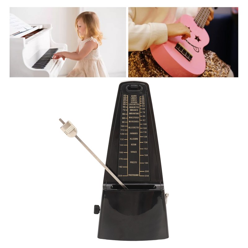 Mechanical Metronome 40 to 208 Beats Professional Universal Metronome for