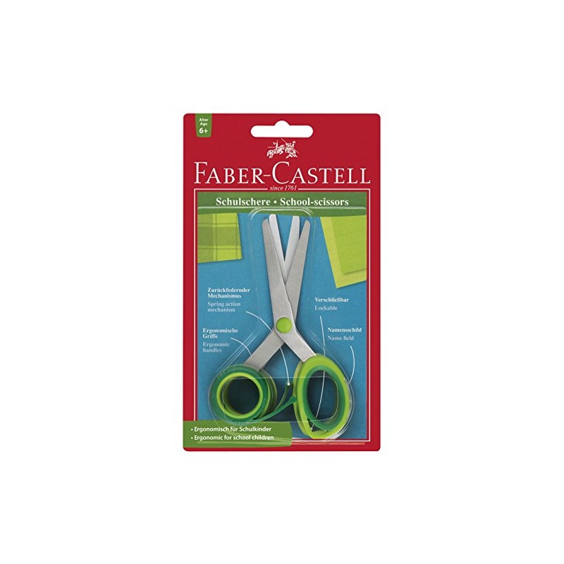 Faber-Castell 181504 Ergonomic School Scissors