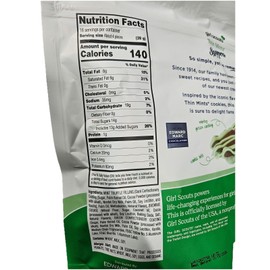 Girl Scouts Edward Marc Chocolatier Girl Scouts Thin Mints Snappers 16 Ounce, Kosher