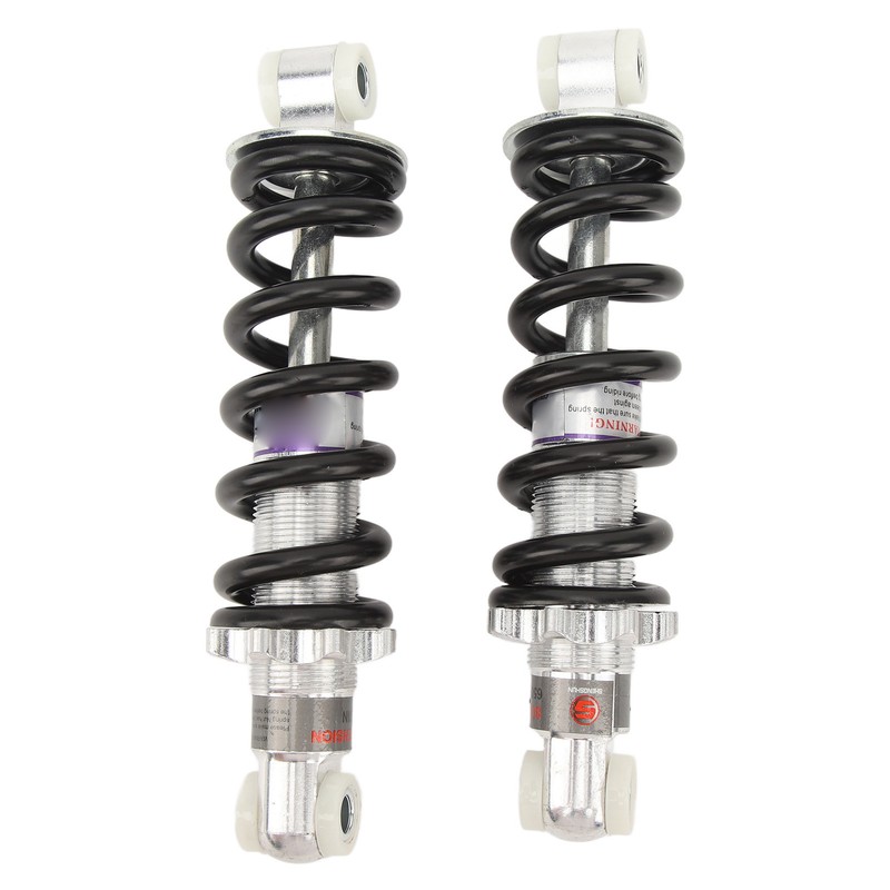 2PCS 170mm Rear Shock Absorber Adjustable Damping for Motorcycle ATV