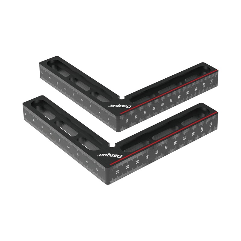 Dasqua 1804-6551 6 Piece Multi-Functional Precision Square Set