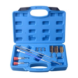 DAYUAN Injector Cleaning Tool Set, 14 pcs Injector Seat and Shaft Cleaning Set