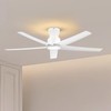 ocioc 52 Inch Ceiling Fans with Lights, Large Air Volume