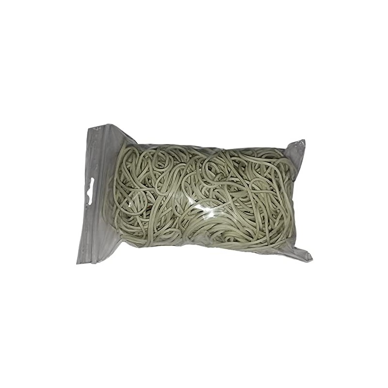 100 g Rubber Rings, White, 60 mm Diameter, 1.5 x