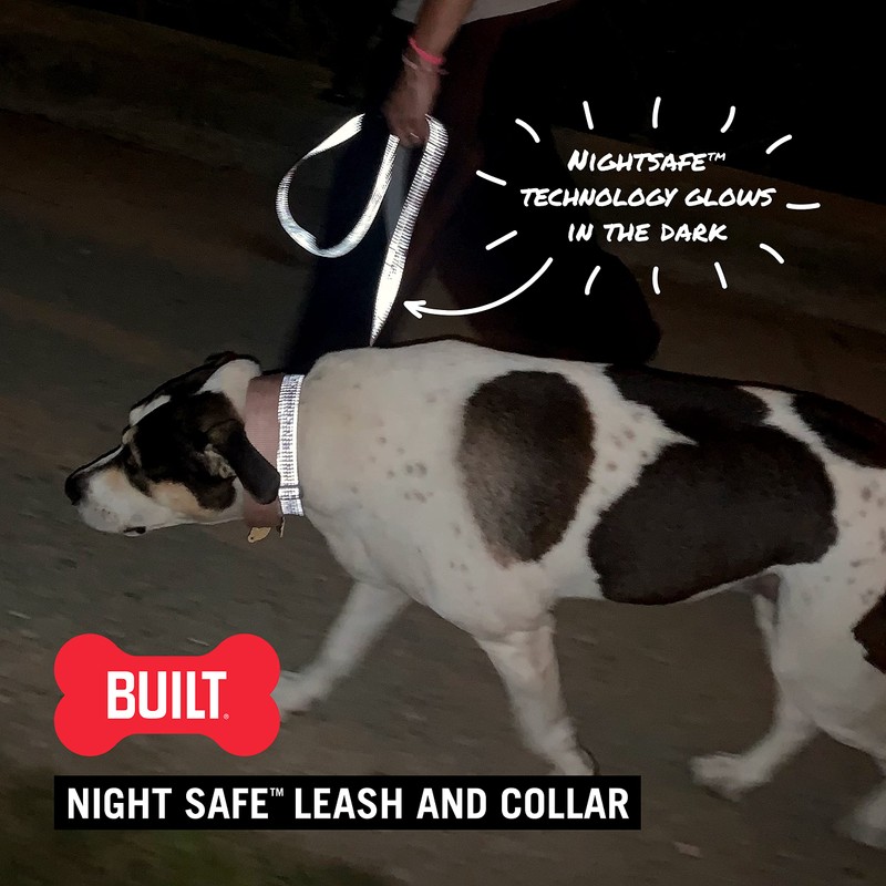BUILT Pet Nightsafe Dog Collar