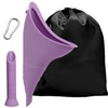 JOOTUEPO Female Urination Device Portable Urinal Funnel with Drawstring Bag,