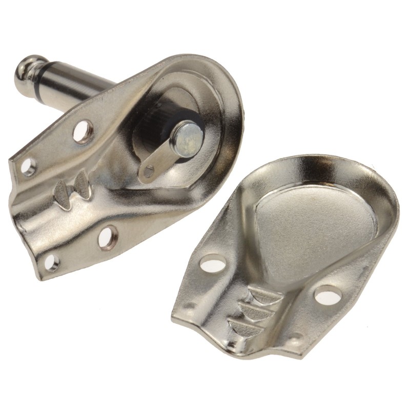 kenable Mono 6.35mm 90 Degree Low Profile Pancake Solder End