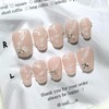 Wedding Butterfly Handmade Nail Tips - M. Coffin / 웨딩