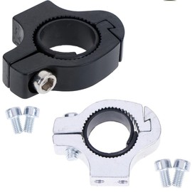 YehVeh 2 Pack Bike Water Bottle Cage Holder Base Handlebar Mount Bracket Clamp Stand Adapter for Motorcycle Bicycle Bar Dia 20-25mm Seat Post Tube Cycling