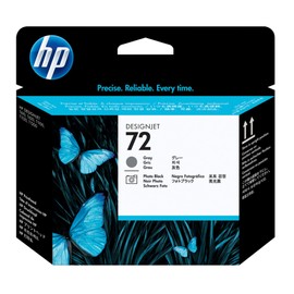 HP 72 Gray and Photo Black Printhead -Gray, Photo Black -Inkjet -1 Each
