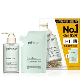Gel type Primera Free & 145ml+145ml refill plan / 젤타입 프리메라 후리 앤 145ml+145ml 리필기획