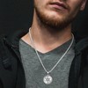 FLYUN Metatron’s Cube Pendant for Men Seals of Archangel Angel