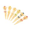 6PCS Funny Golf Tees Plastic Lady Bikini Girl Golf Tees