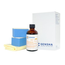 洗車の王国 撥水 コーティング剤 『ウィンドウクリスタル』 80ml (スポンジ クロス付き)自動車 ガラス 洗車用品 899