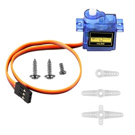 Aitrip 6pcs SG90 9G Servo Motor Kit for RC Robot Arm Helicopter Airplane Remote Control