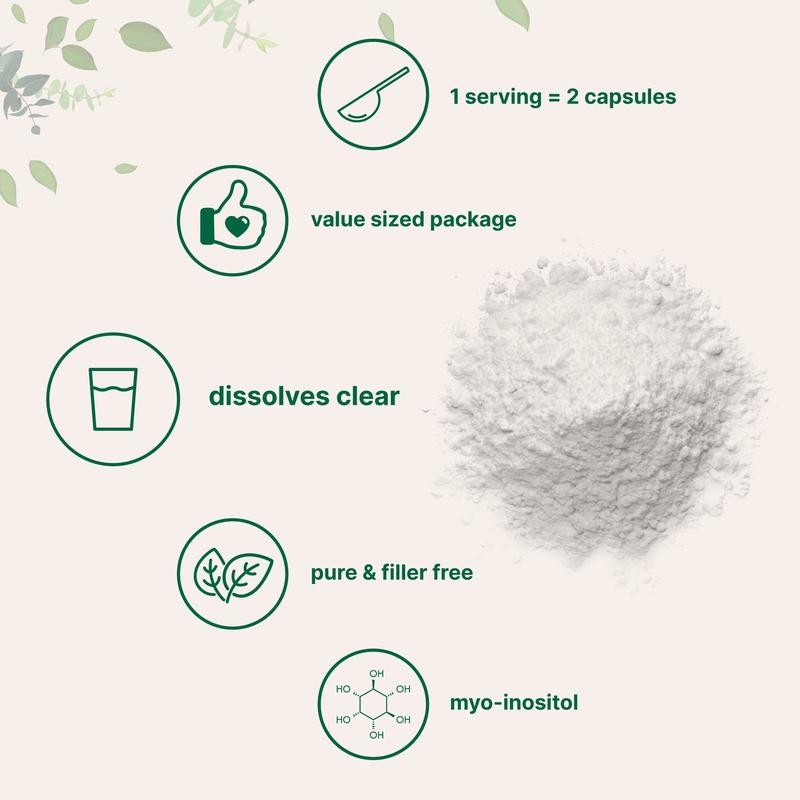 Micro Ingredients Inositol Powder for Optimal Health