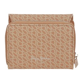 Pepe Jeans Megan Purse Toiletry Bag Black 17 x 9 x 2 cm Faux Leather Black Talla única Purse Toiletry Bag, Camel, purse