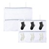 OCENYU Laundry Bag for Socks, 6 Pockets, 2 Packs of