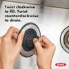 OXO 13259500 Coladera/Tapón Tarja Acero/Silicón, 18 cm