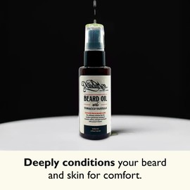 DandyMen Beard Oil | Hydrating and Conditioning Formula with Sweet Almond & Argan Oils | 2 oz (Tobacco Vanilla)