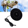 Solar Panel 10W 5V Efficient Conversion Waterproof Round Shape for