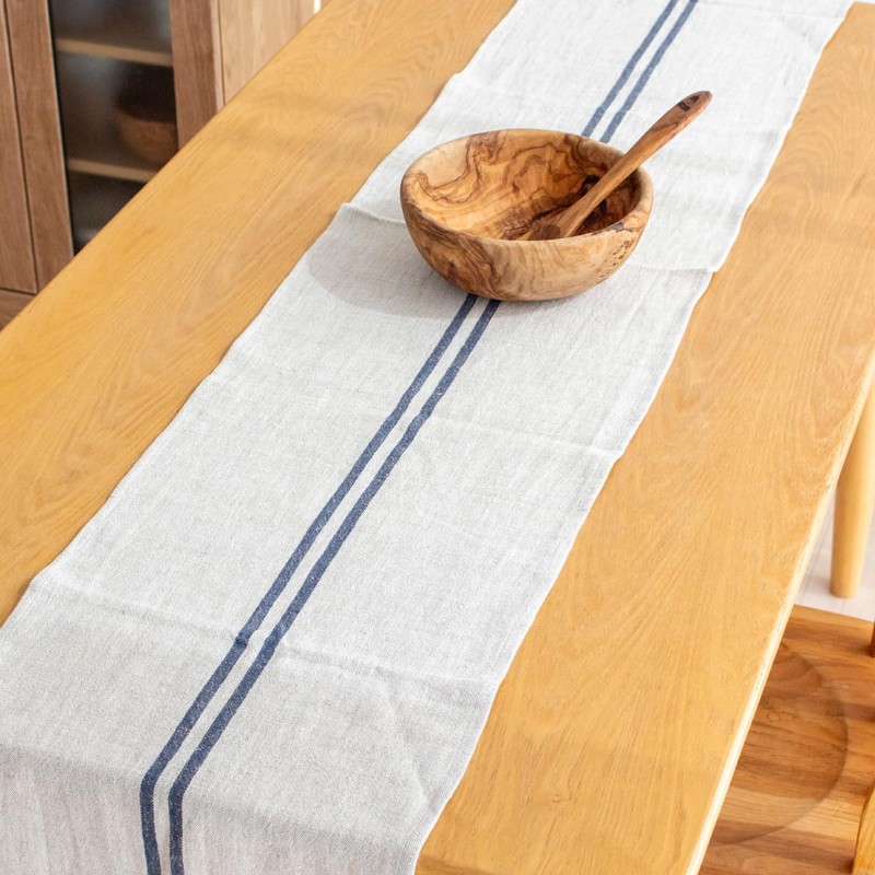 Sankara Table Runner, Nordic, Modern, Stylish, Chic Linen, 90.1 x