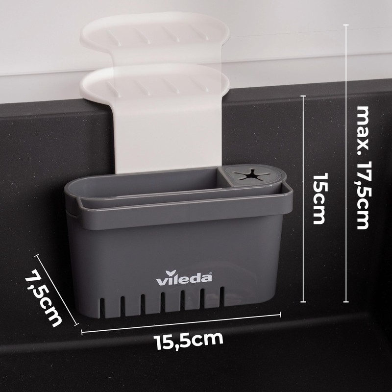 vileda Sponge Holder Sink – No Drilling – Sponge Holder