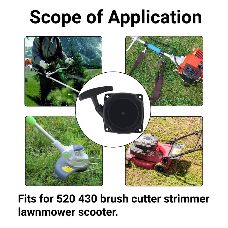 LiebeWH Recoil Starter Pull Easy Chinese Strimmer Pull Start, Recoil