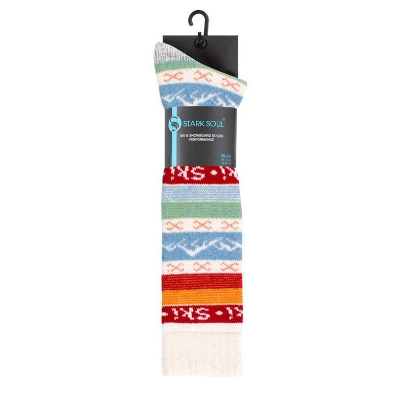 STARK SOUL Ski Socks HYGGÈ with Wool - Knee Socks,