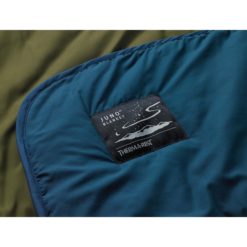 THERMAREST 30269 Juno Outdoor Camping Blanket, Deep Pacific, 72.0 x