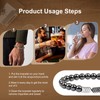 atnayo 2-Pack Glame Anti-Alcohol & Anxiety Relief Bracelet, Stylish Unisex