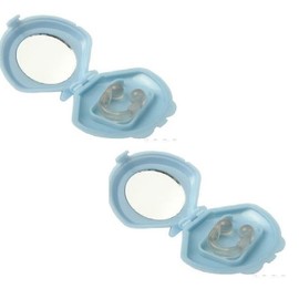 The X Bay TWO! Anti Snore Stop Snoring Silicone Nose Clip Sleeping Aid Sleep and CASE