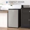 HOMCOM Mini Fridge with Freezer, Compact Mini Refrigerator with 3.3Cu
