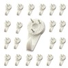 fiXte® Medium 30mm (1.3/16 inch) White Nylon Non-Trace Hardwall Drywall