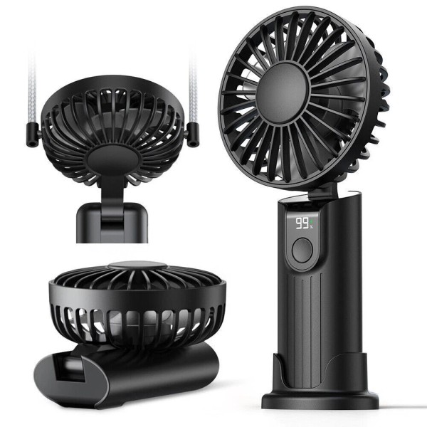 Unbranded Portable Handheld Mini Fan Foldable Cooler Cooling Neck Fan