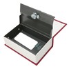 Book Safe Storage Box with Keys Stainless Steel Secret Hidden
