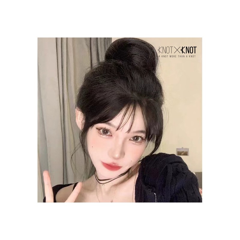 Other brands [Trial Special][Brand X] Color Bridge Bun Artificial Wig