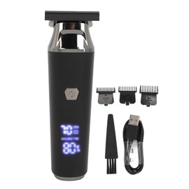 Hair Clipper LCD Display USB Charging Portable Powerful Motor Low Noise Electric Hair Trimmer for Hair Salon