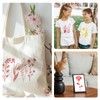 50 Pcs Wildflower Stencils, Small Flower Leaf Stencils for Painting