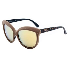 Italia Independent Women's 0092v-041-zeb Sunglasses, Brown (Marron), 58 UK