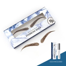 Real Hair Eyebrow Wigs - Miami(Dark Brown)