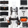 WELKINLAND 39Pockets Tool Belts for Men with Suspenders, 4" Padded