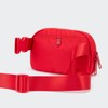 Pander Double Zipper Fanny Pack Nylon Everywhere Belt Bag, Fashion